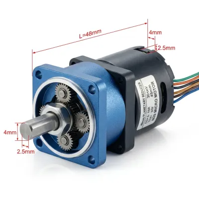 10 mm DC Planetary Gear Motor - Precision Miniature Reduction Motor