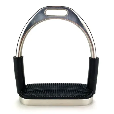 Stainless Steel Flexi Horse-Riding Stirrups — Model 50038