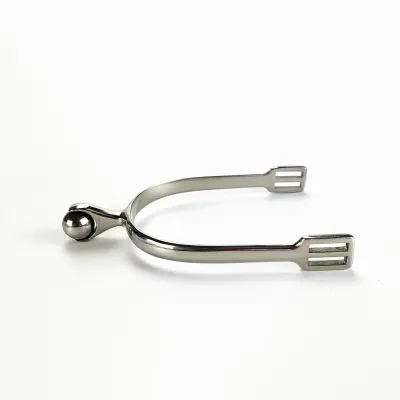 Stainless Steel Roller Ball Horse Spurs — Model 308701M