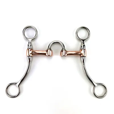 125mm Stainless Steel Horse Training Bit with Copper Mouth — Model 251191