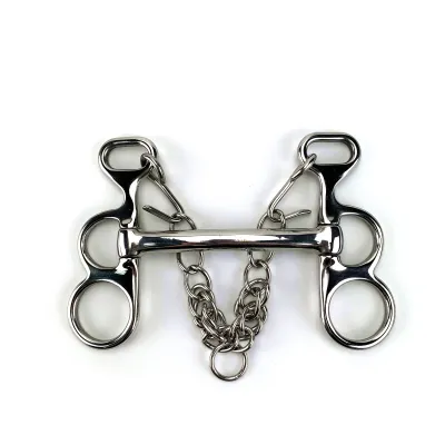 Stainless Steel Loose-Cheek Gag Horse Bit — Model 263100