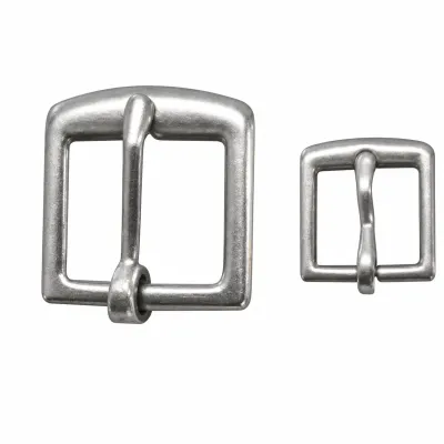 Steel and Stainless Steel Bridle Buckles — Model 8040, 13–25 mm