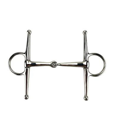 Stainless Steel Full-Cheek Driving Horse Bit — Model 20305