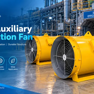 Mine Auxiliary Ventilation Fan