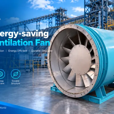Mine Energy-saving Mine Ventilation Fan