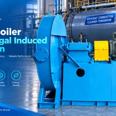 Small Boiler Centrifugal Induced Draft Fan