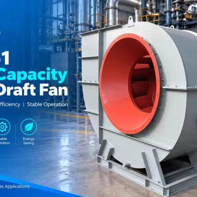 GY6-51 Large Capacity Boiler Draft Fan