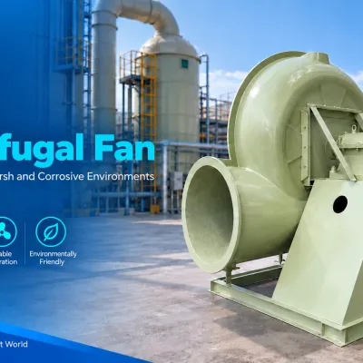 FRP centrifugal fan