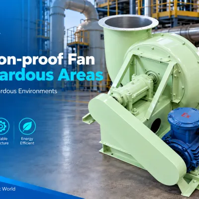 Explosion-Proof Fan for Hazardous Areas