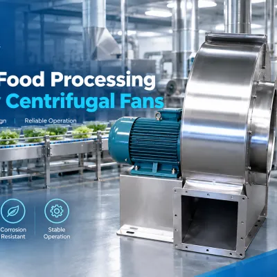 Grain & Food Processing Industry Centrifugal Fans