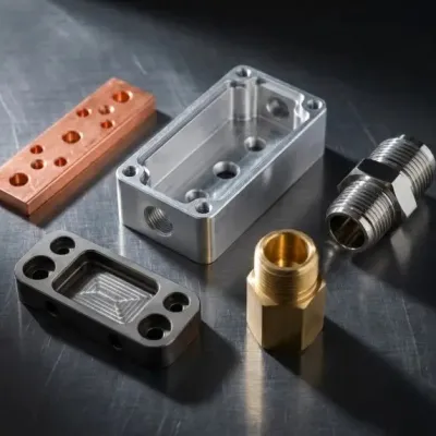 Custom CNC Machined Parts (CNC Milling & Turning)