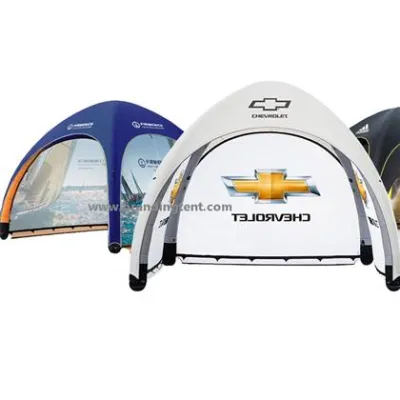 Custom Inflatable Tent - Blower Included, Full Colour Logo Print