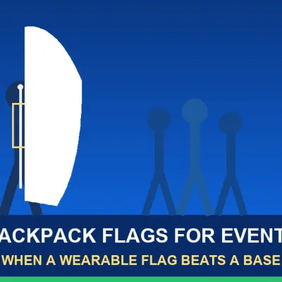 Backpack Flag - Wearable Walking Billboard Banner